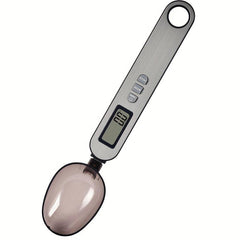 1pc Digital Spoon Scale With 2 Scoops Electronic Measuring Spoon