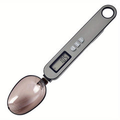 1pc Digital Spoon Scale With 2 Scoops Electronic Measuring Spoon