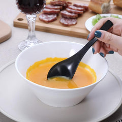 6pcs Heavy Stainless Steel Soup Spoons, Household Table & Dessert Spoons