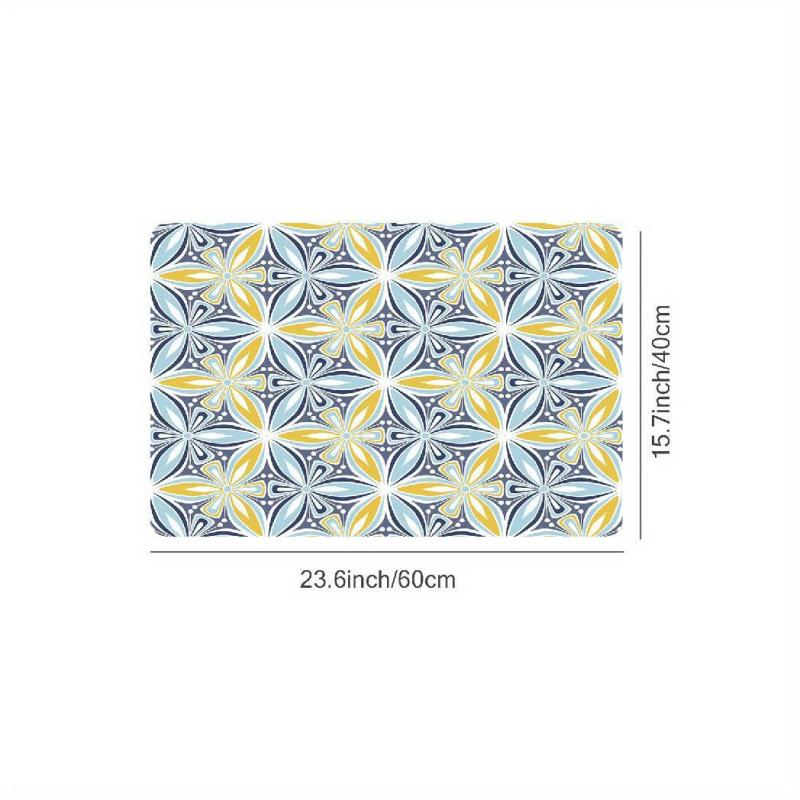 Waterproof Sunflower Kitchen Runner Rug 38x58cm Halloween Christmas Decor