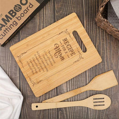 Engraved Bamboo Cutting Board for Mom