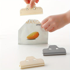6pcs Food Bag Sealing Clip Large Snack Clip Food Plastic Bag Clip