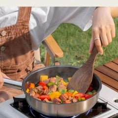 304 Stainless Steel Non Stick Frying Pan with Handle