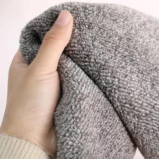 5pcs Bamboo Charcoal Dish Cloth Square Dish Towels