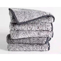 5pcs Bamboo Charcoal Dish Cloth Square Dish Towels