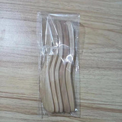 5pcs Butter Cheese Knives Wooden Spreaders Jam Sandwich Condiment Spatulas