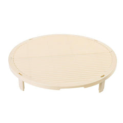 1pc Round Serving Tray Chinese Dumplings Mat Non Stick Sashimi Sushi Plates