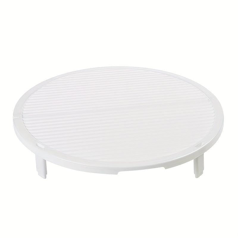 1pc Round Serving Tray Chinese Dumplings Mat Non Stick Sashimi Sushi Plates