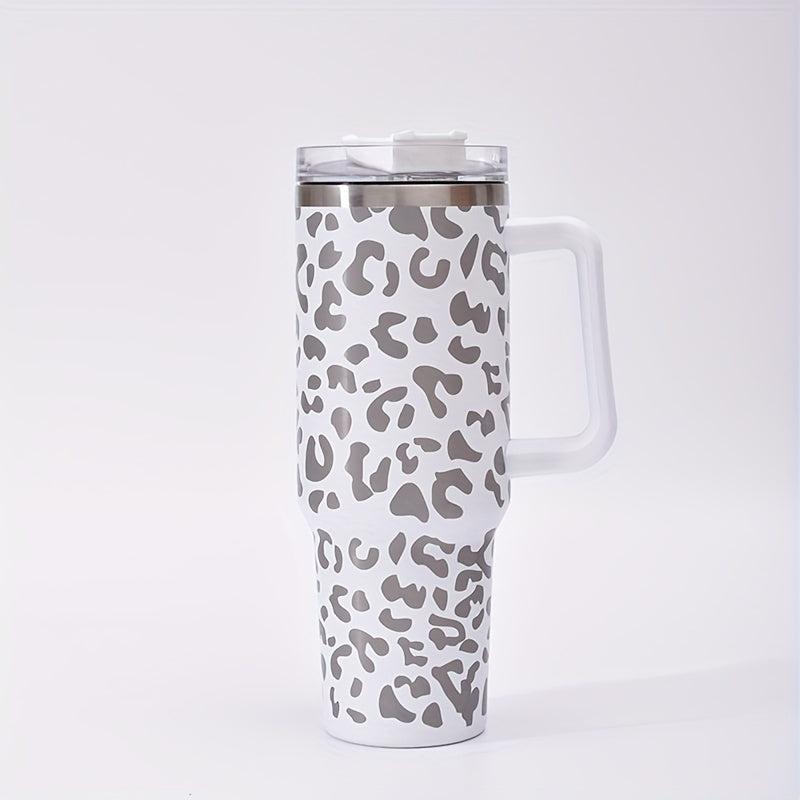 40oz Thermal Water Bottle w/ Straw - Outdoor Sport Bottle