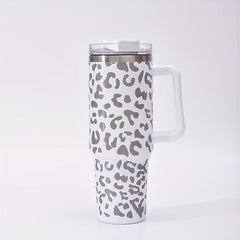 40oz Thermal Water Bottle w/ Straw - Outdoor Sport Bottle