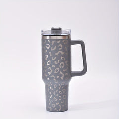 40oz Thermal Water Bottle w/ Straw - Outdoor Sport Bottle