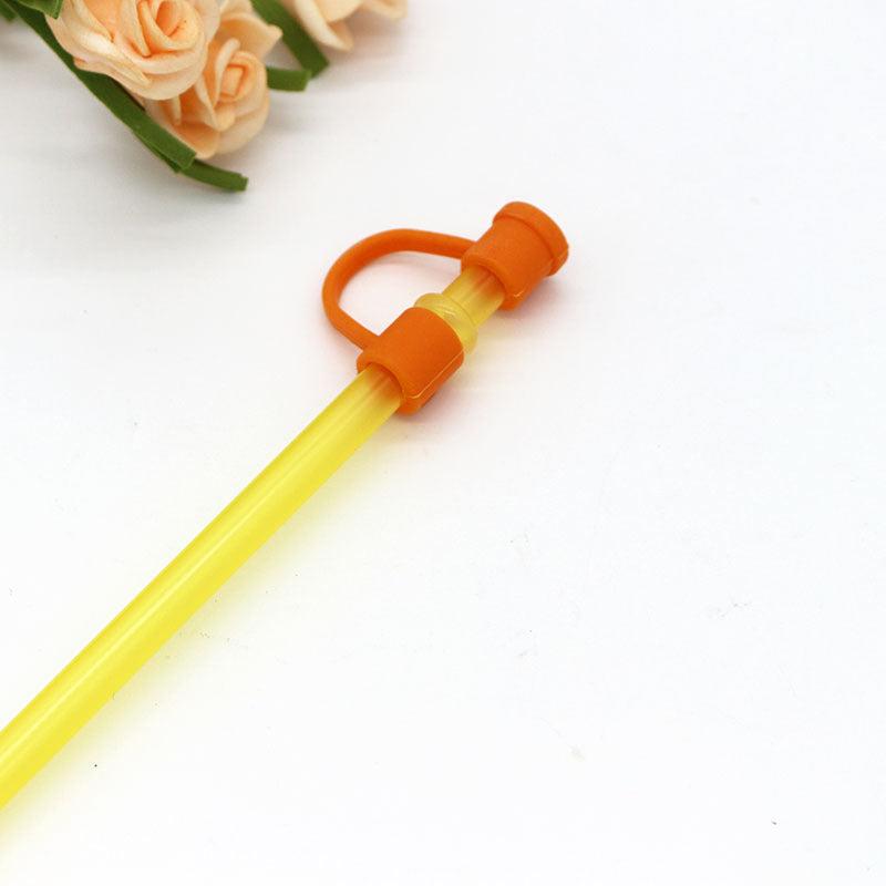 2pcs Silicone Straw Cover for Healthy Drinking