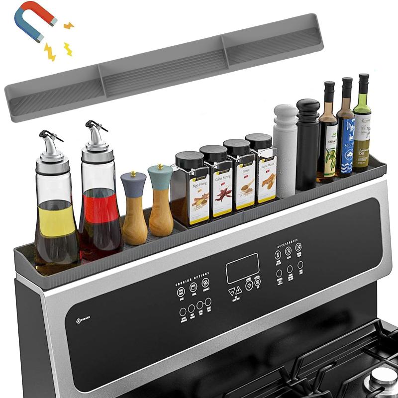 Magnetic Stove Shelf Over Stove Spice Rack Organizer