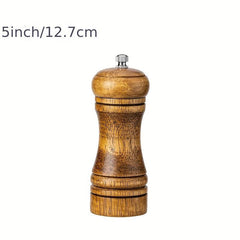 Wooden Pepper Grinder Salt Ginder Manual Spice Mill Spice Crusher Bottle
