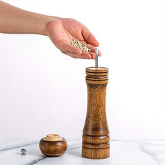 Wooden Pepper Grinder Salt Ginder Manual Spice Mill Spice Crusher Bottle