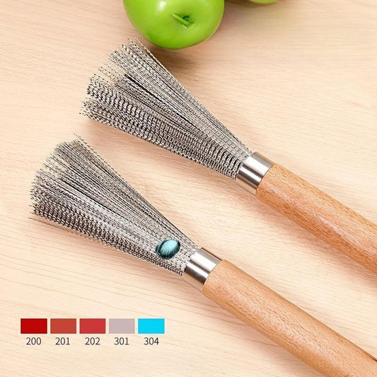 Hangable Stainless Steel Pot Brush - Household Stain Remover