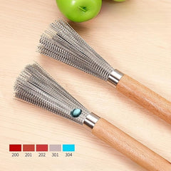 Hangable Stainless Steel Pot Brush - Household Stain Remover
