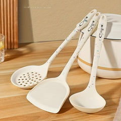 1pc Silicone Kitchen Utensils Non stick Cooking Spatula Frying Shovel Soup Spoon