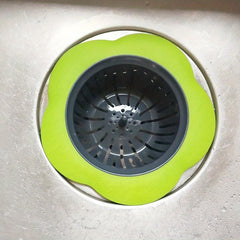 Flower Shaped Floor Drain Hair Trap for Kitchen and Bathroom