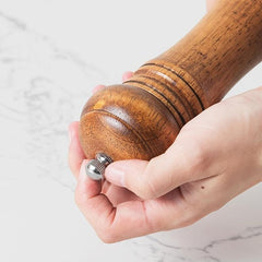 Wooden Spice Grinder Manual Pepper Mill Sea Salt Ginder