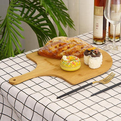 Wood Pizza Peel Paddle Cutting Board Cheese Board