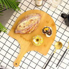 Wood Pizza Peel Paddle Cutting Board Cheese Board