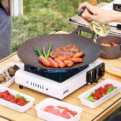 BBQ Pan Maifan Stone Grill Plate Non Stick Smokeless BBQ Steak Teppanyaki Plate