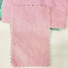 12pcs Antibacterial Scouring Pads Dish Cloths Cleaning Brush Kitchen