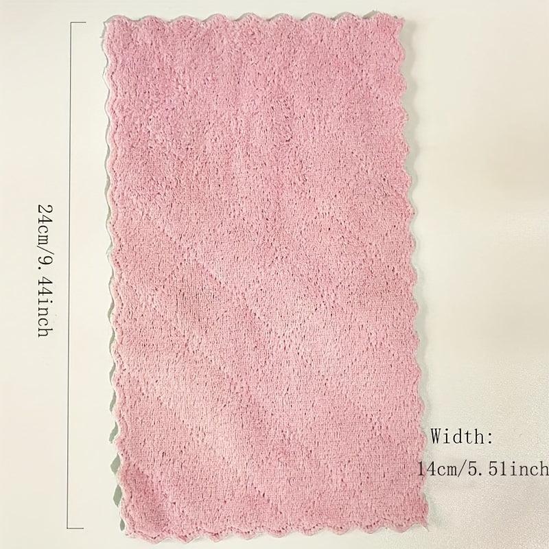 12pcs Antibacterial Scouring Pads Dish Cloths Cleaning Brush Kitchen