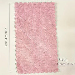 12pcs Antibacterial Scouring Pads Dish Cloths Cleaning Brush Kitchen
