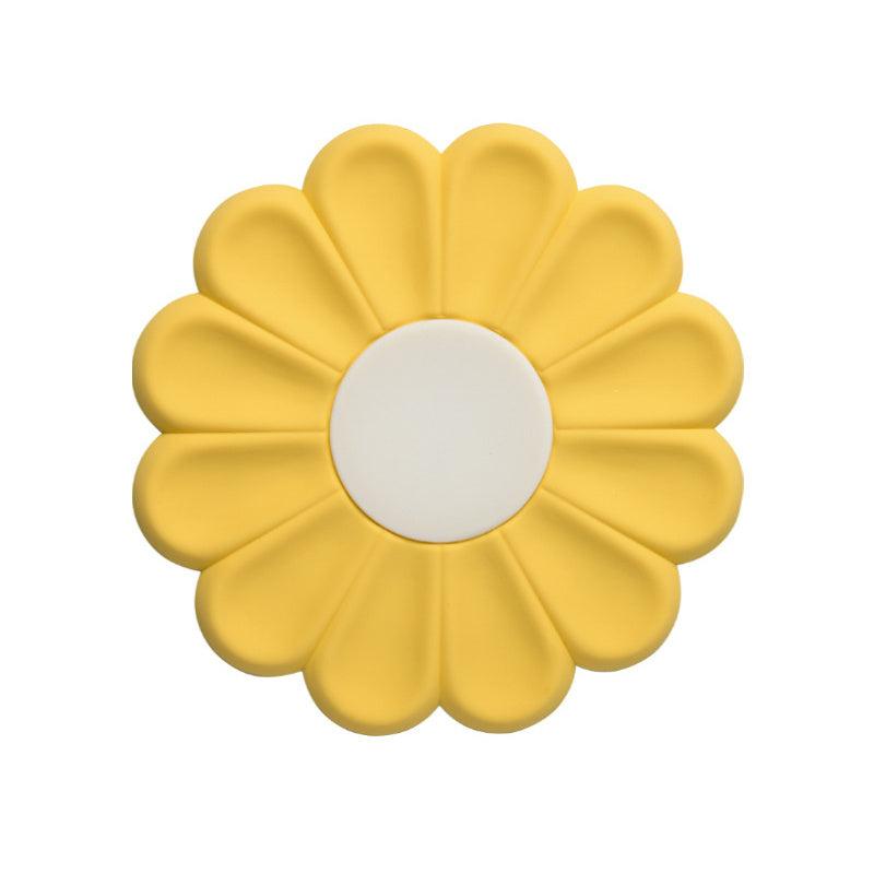 Daisy Flower Silicone Placemat Heat Insulation Pad 16