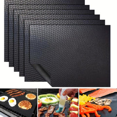 5pcs Non Stick BBQ Grill Mat Barbecue Grilling Accessories