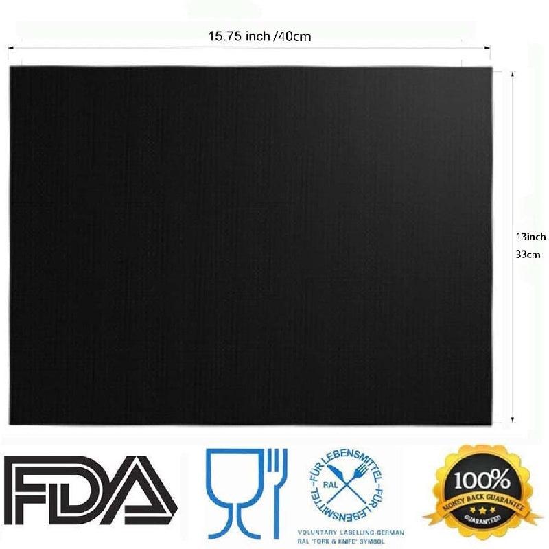 5pcs Non Stick BBQ Grill Mat Barbecue Grilling Accessories