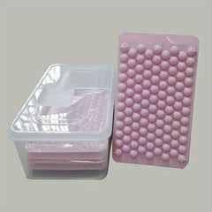 Round Ice Tray Homemade Ice Cube Mold 104 Grids 3 Layers