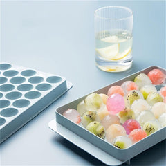 Round Ice Tray Homemade Ice Cube Mold 104 Grids 3 Layers