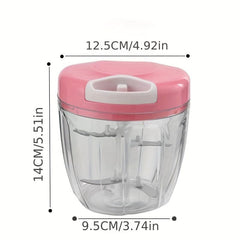 Multifunctional Vegetable Cutter & Garlic Masher Kitchen Tool