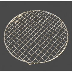 304 Stainless Steel Round BBQ Net Barbecue Grill Mesh Cooling Rack Camping