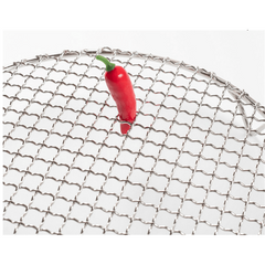 304 Stainless Steel Round BBQ Net Barbecue Grill Mesh Cooling Rack Camping