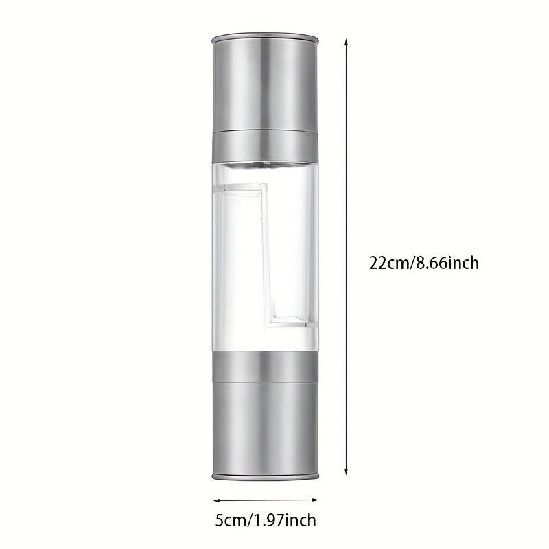2in1 Salt and Pepper Grinder Stainless Steel Spice Mill Crusher