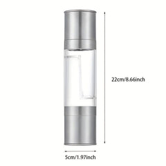 2in1 Salt and Pepper Grinder Stainless Steel Spice Mill Crusher