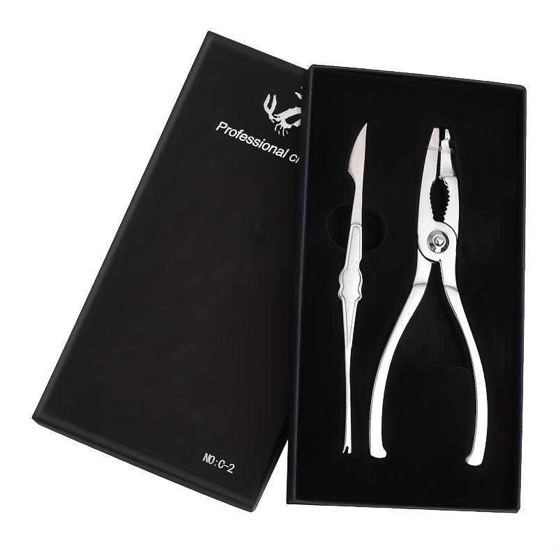 8pcs Seafood Tools Set Stainless Steel Crab Lobster Crackers Forks Opener