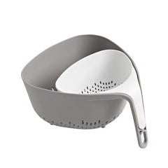 Double Layer Drain Basket Vegetable Washing Basket Colander Basket Strainer