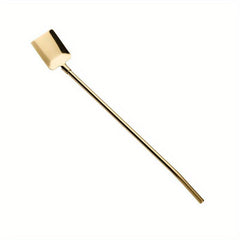 Colorful Steel Spoon Straws Mini Shovel Spoon for Drinking Mixing