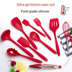 11pcs Silicone Kitchen Utensils Set High Temp Resistant Non stick Cooking