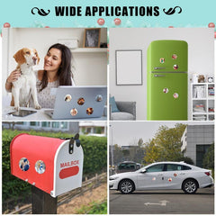 10pcs Sublimation Magnet Blanks 5.5x5.5cm Round