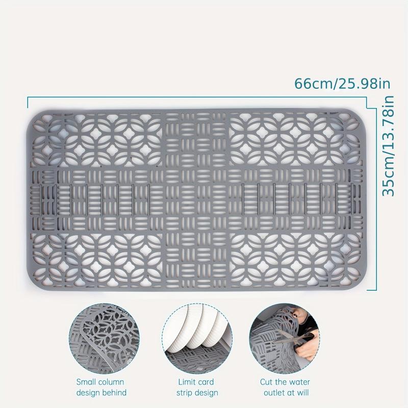 Silicone Sink Protector Mat Cuttable Sink Mat
