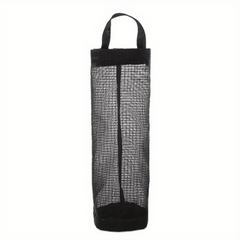 Mesh Hanging Storage Bag Grocery Bag Holder Dispenser
