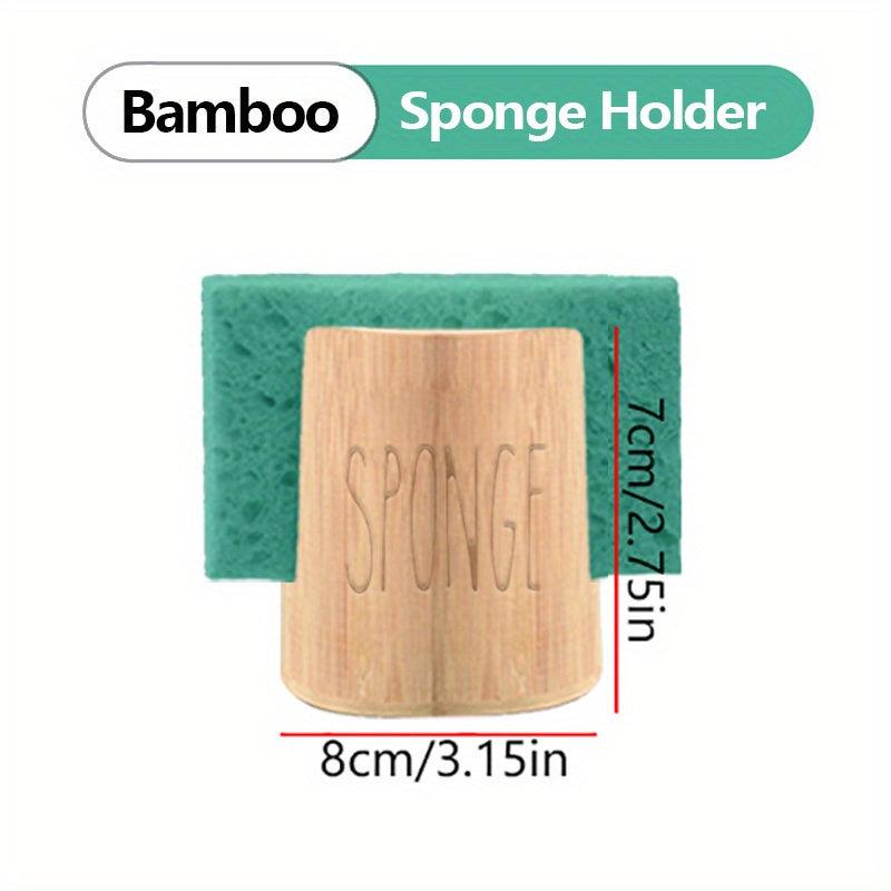 Pot Brush Set with Holder, Dish Brush, Sponge Scrub Brush