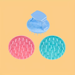Metal Scrubber with Handle for Pots and Pans - Includes Cleaning Ball