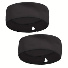 2pcs Mesh Top Adjustable Chefs Hats For Women Men